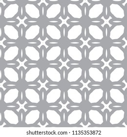Seamless geometric ornamental vector pattern