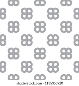 Seamless geometric ornamental vector pattern