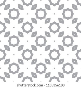 Seamless geometric ornamental vector pattern