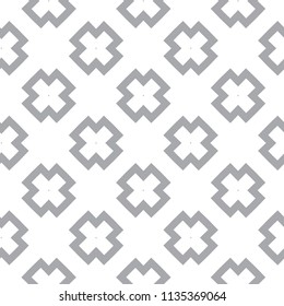Seamless geometric ornamental vector pattern