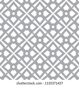 Seamless geometric ornamental vector pattern