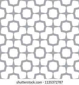 Seamless geometric ornamental vector pattern