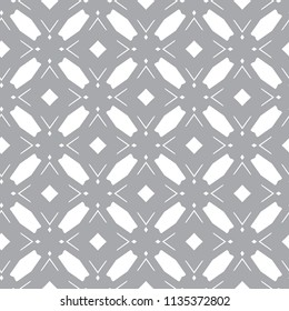 Seamless geometric ornamental vector pattern