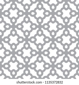 Seamless geometric ornamental vector pattern