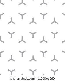 Seamless geometric ornamental vector pattern