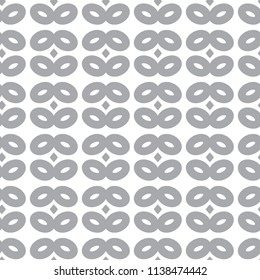 Seamless geometric ornamental vector pattern