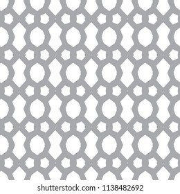 Seamless geometric ornamental vector pattern