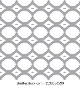 Seamless geometric ornamental vector pattern