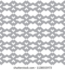 Seamless geometric ornamental vector pattern
