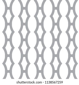 Seamless geometric ornamental vector pattern