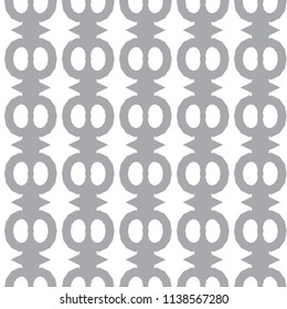 Seamless geometric ornamental vector pattern
