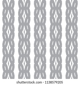 Seamless geometric ornamental vector pattern