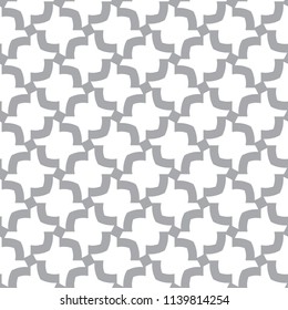 Seamless geometric ornamental vector pattern