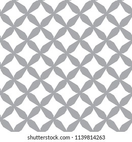Seamless geometric ornamental vector pattern