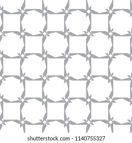 Seamless geometric ornamental vector pattern
