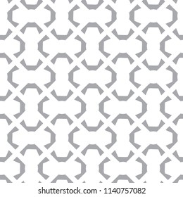 Seamless geometric ornamental vector pattern
