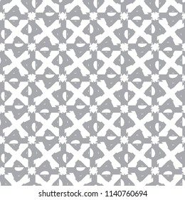 Seamless geometric ornamental vector pattern