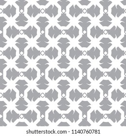 Seamless geometric ornamental vector pattern