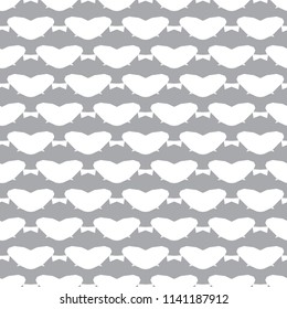 Seamless geometric ornamental vector pattern