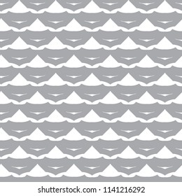 Seamless geometric ornamental vector pattern