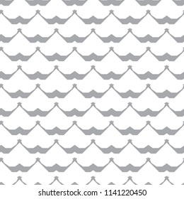 Seamless geometric ornamental vector pattern