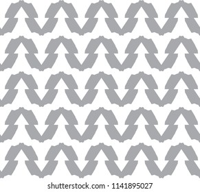 Seamless geometric ornamental vector pattern