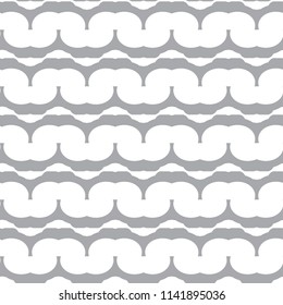 Seamless geometric ornamental vector pattern