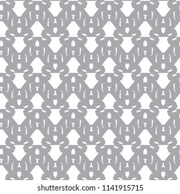 Seamless geometric ornamental vector pattern