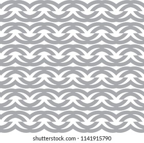 Seamless geometric ornamental vector pattern