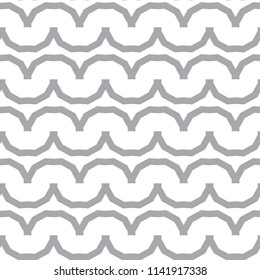 Seamless geometric ornamental vector pattern