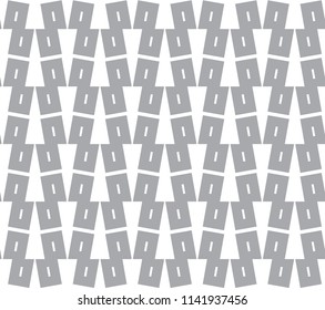 Seamless geometric ornamental vector pattern