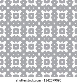 Seamless geometric ornamental vector pattern