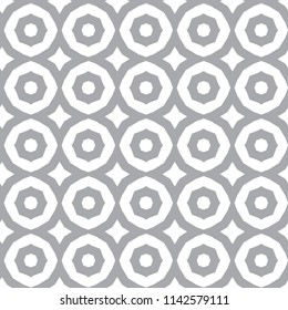 Seamless geometric ornamental vector pattern