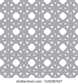 Seamless geometric ornamental vector pattern