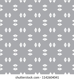 Seamless geometric ornamental vector pattern