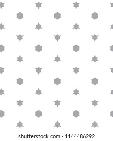 Seamless geometric ornamental vector pattern