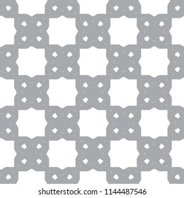 Seamless geometric ornamental vector pattern