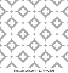 Seamless geometric ornamental vector pattern