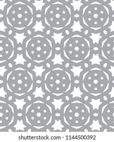Seamless geometric ornamental vector pattern