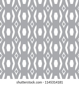Seamless geometric ornamental vector pattern