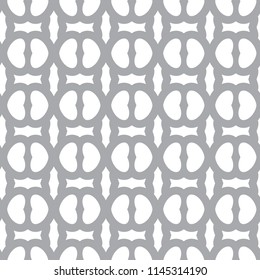 Seamless geometric ornamental vector pattern