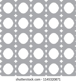 Seamless geometric ornamental vector pattern