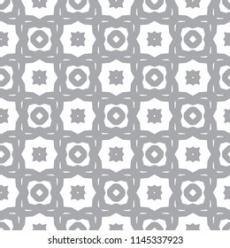Seamless geometric ornamental vector pattern