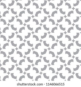 Seamless geometric ornamental vector pattern