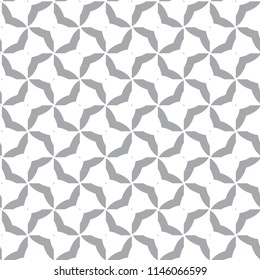 Seamless geometric ornamental vector pattern