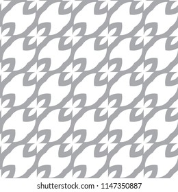 Seamless geometric ornamental vector pattern