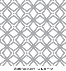 Seamless geometric ornamental vector pattern