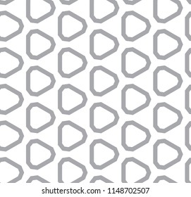 Seamless geometric ornamental vector pattern
