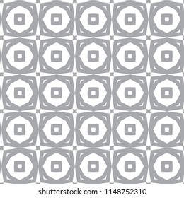 Seamless geometric ornamental vector pattern