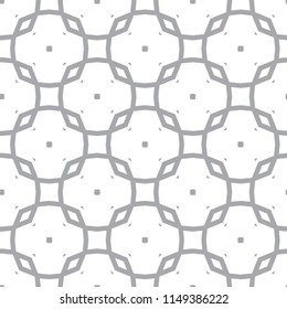 Seamless geometric ornamental vector pattern